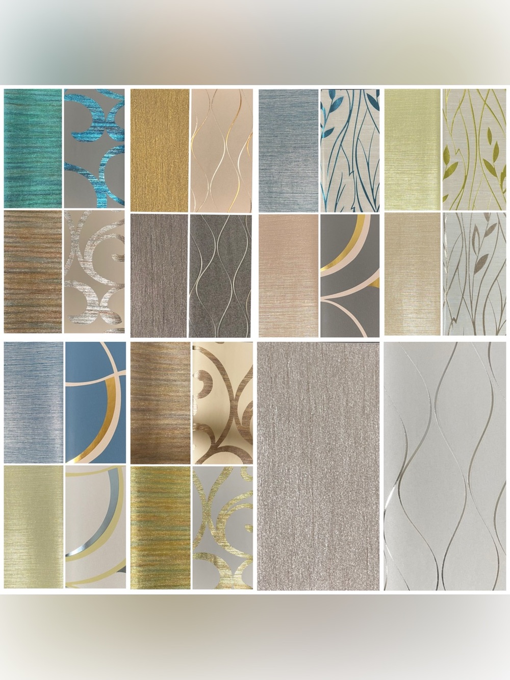 30 Large Dazzling High Quality Designer Arts & Crafts Wallpaper Sample Sheets